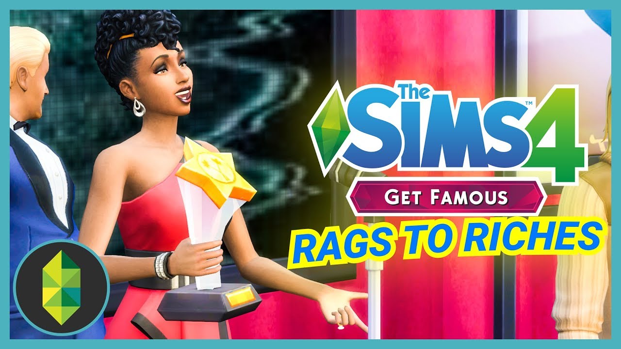AWARD SHOW Part 5 Rags to Riches (Sims 4 Get Famous) YouTube
