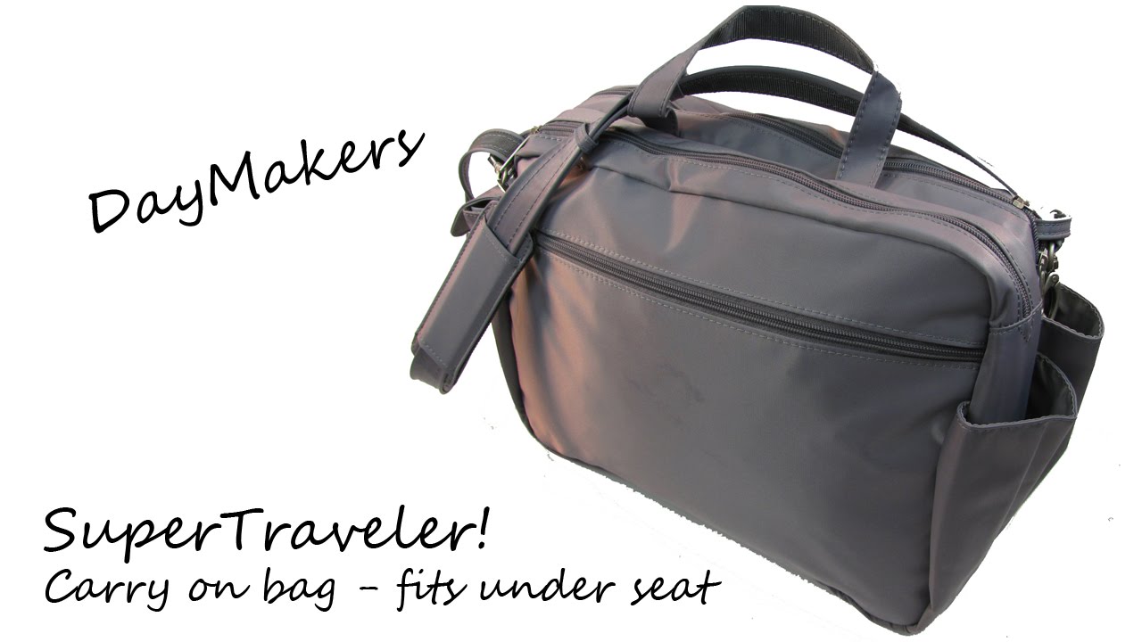 DayMakers SuperTraveler Carry On Bag! YouTube