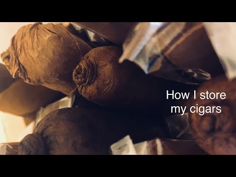 How I store my cigars - VR to Michel Baruk