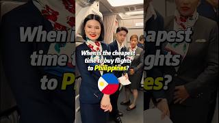 The cheapest time to Philippines 🇵🇭🤩#philippines #cheaptravel #travel #flight