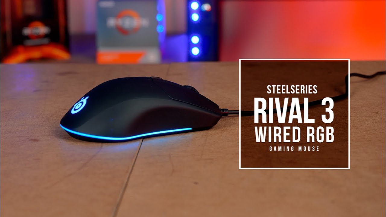 Unboxing and First Look at the SteelSeries Rival 3 Gaming Mouse 