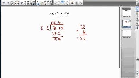 Math Video Training Course 1: Lesson 4-4: Dividing Decimals by Decimals