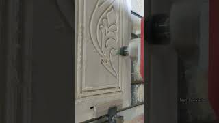 Cnc 3D Wood Carving Door Design | V - Carving Vectric Aspire | ArtCam 2018