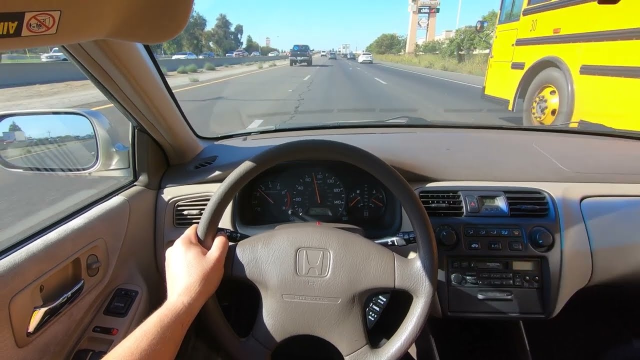2000 HONDA ACCORD LX SLOW RELAXING ASMR TEST DRIVE 
