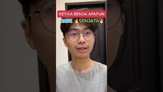 Tik Tok Comedy Viral Semua Benda Jadi Senjata
