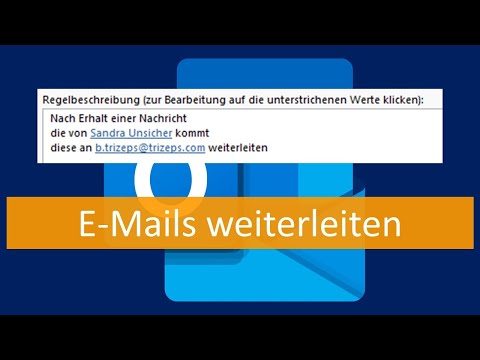 Weiterleitung von E-Mails konfigurieren