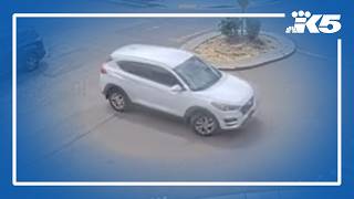 New video shows suspected getaway car used in arson