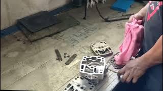 ISUZU 6WF1 V-TWIN COMPRESOR  REPAIR  @LocalMechanic.6