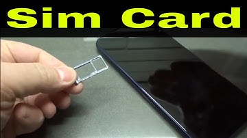Moto G Play-How To Insert SIM Card And SD Card-Easy Tutorial