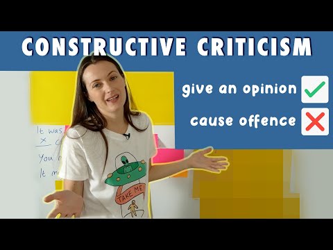 How to Give Constructive Criticism: Use the Magic Formula ✔︎
