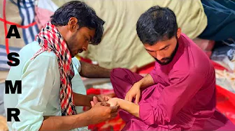 ASMR FEET CARE MASSAGE BY TINGLING DEEP SLEEP RELAXING MASSAGE BY FEET CARE _relax 25 October 2025