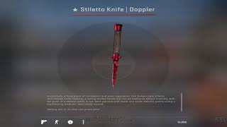 #2 FLOAT STILETTO  RUBY UNBOXING | CSGO