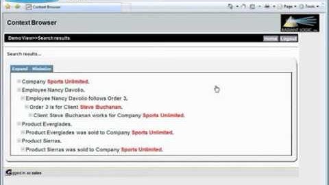 Radiant Logic demo - Virtual Context Server (VCS)