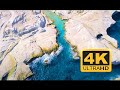GREECE from above - (SANTORINI - MILOS - NAXOS - SYROS - MAINLAND - LEFKADA) | 4K | ULTRA HD | 2020