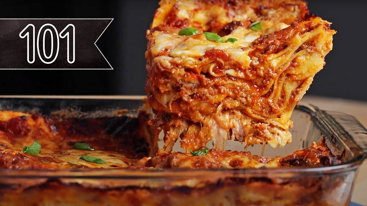 Homemade Lasagna with Bechamel + Video