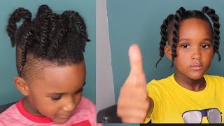 DETANGLE DRY MATTED NATURAL HAIR WITH EASE/ TODDLER KIDS/BACK TO BASIC