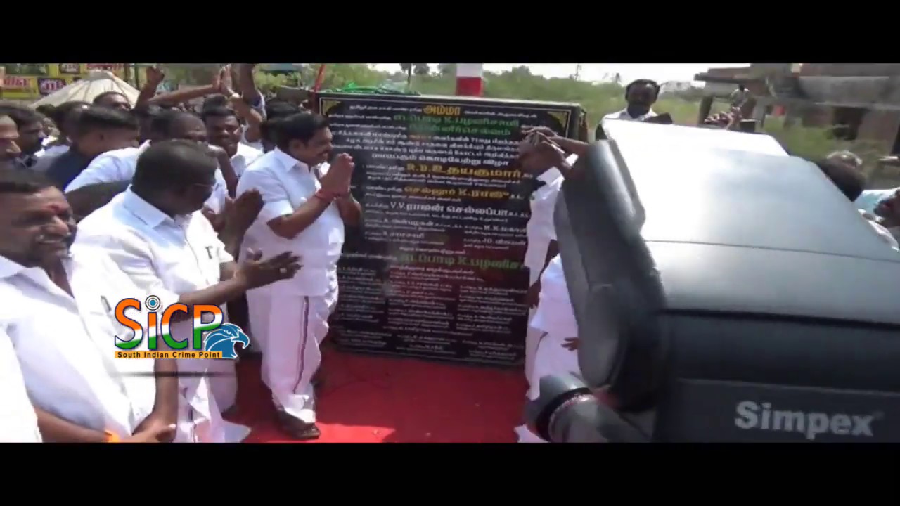 TN CM EPS Mass welcome in Madurai