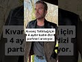 Kıvanç Tatlıtuğ için 4 aydır kadın dizi partneri aranıyor.