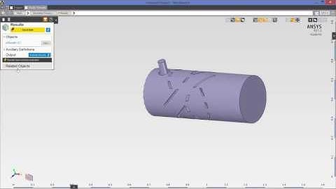 ANSYS AIM Student: Flow Through a Thermal Mixer