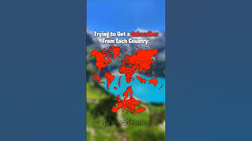Trying To Get A Subscriber From Each Country! #map #geography #countryballs #fyp