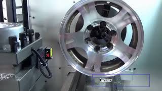 CNC Wheel Repair Lathe | Laser Precision for Wheel Restoration#WheelRepair #WheelLathe