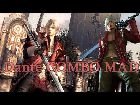 [DMC3 DMC4] Dante COMBO MAD [デビルメイクライ３、４]