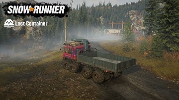 SnowRunner | Lost Container | Steel River Township Contract