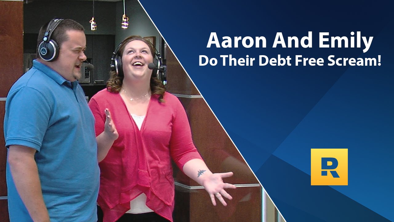 Aaron And Emily Do Their Debt Free Scream! Aaron And Emily Do Their Debt Free Scream!
