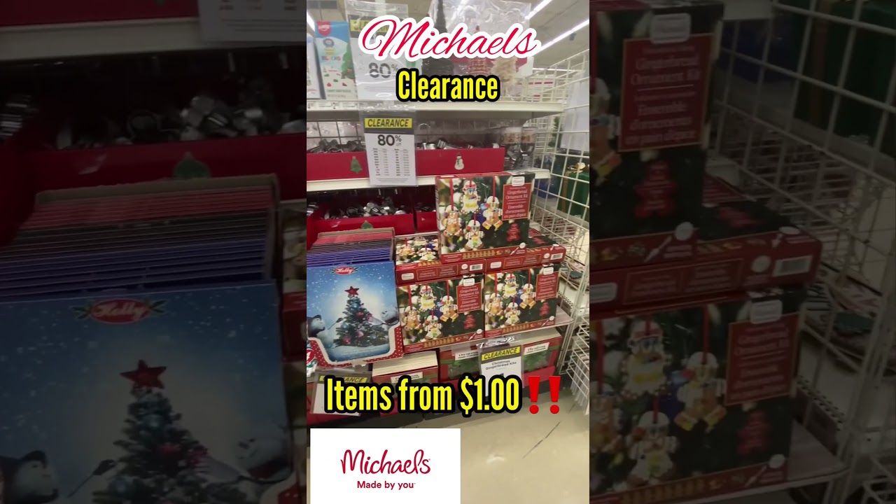 MICHAELS || LOADS OF Christmas Items STILL on Sale from $0.60 CENTS‼️👀