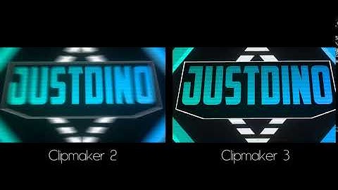 [PZ] JustDino Intro Remake | Comparison between Panzoid Clipmaker 2 and Clipmaker 3 |