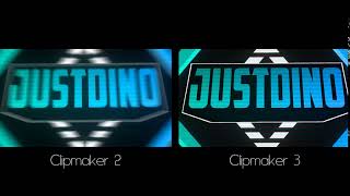 [PZ] JustDino Intro Remake | Comparison between Panzoid Clipmaker 2 and Clipmaker 3 |