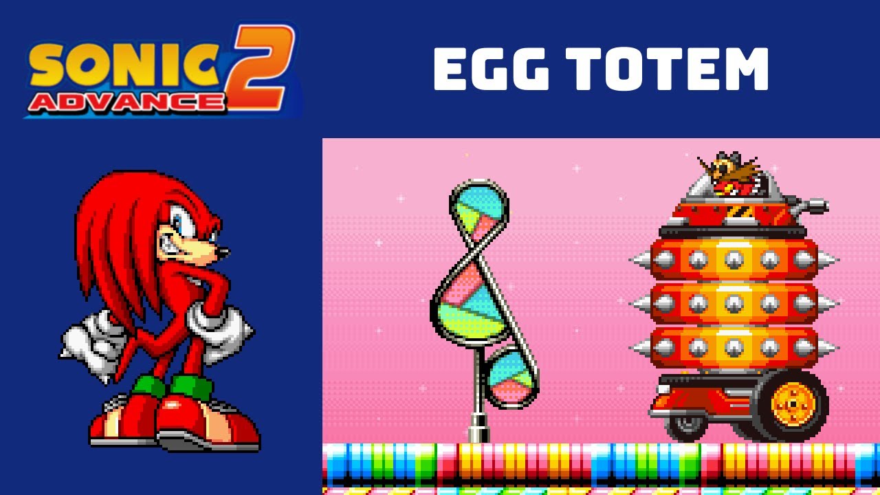 Sonic Advance 2 - Egg Totem (Knuckles) in 