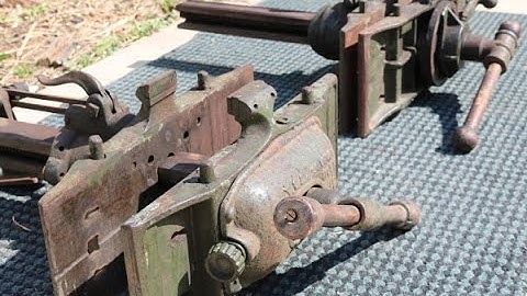 My new project!  Emmert Pattern Makers Vices