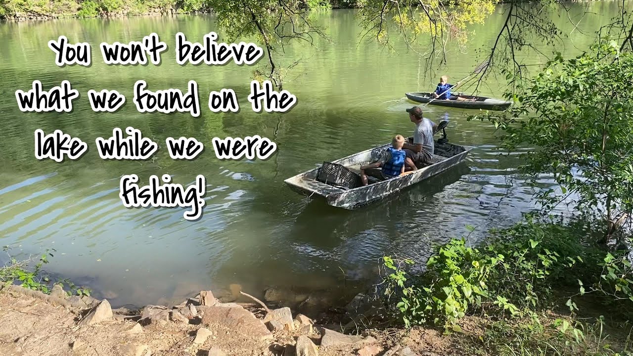 Kayaking and fishing on Lake Degray, Arkansas, Family Outdoor Activities