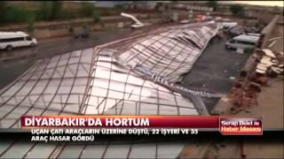 Diyarbakırda Hortum Korkuttu