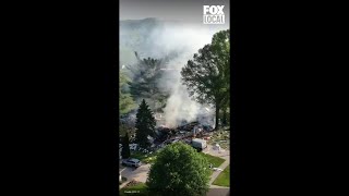 Michigan house explosion kills adult man