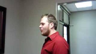 Josh getting slapped!
