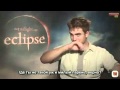 Интервью Роберта Паттинсона - 'Eclipse' - DVD & Blu-Ray