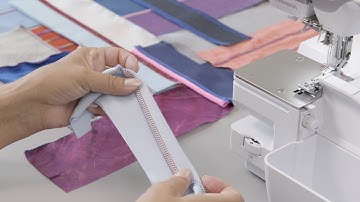 L 850 Overlocker / Serger: Stitch Optimization 3-Thread Flatlock