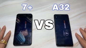 iPhone 7 plus vs Samsung A32. Speed test