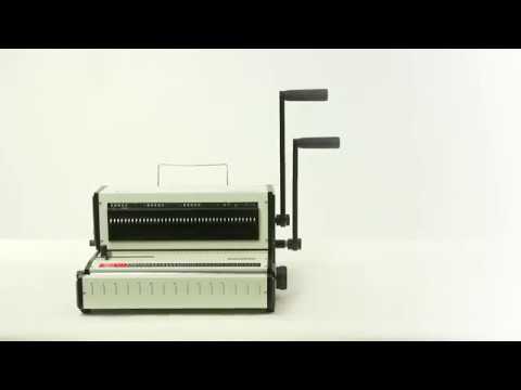 WW2018 Dual Wire Binding Machine 3:1 and 2:1