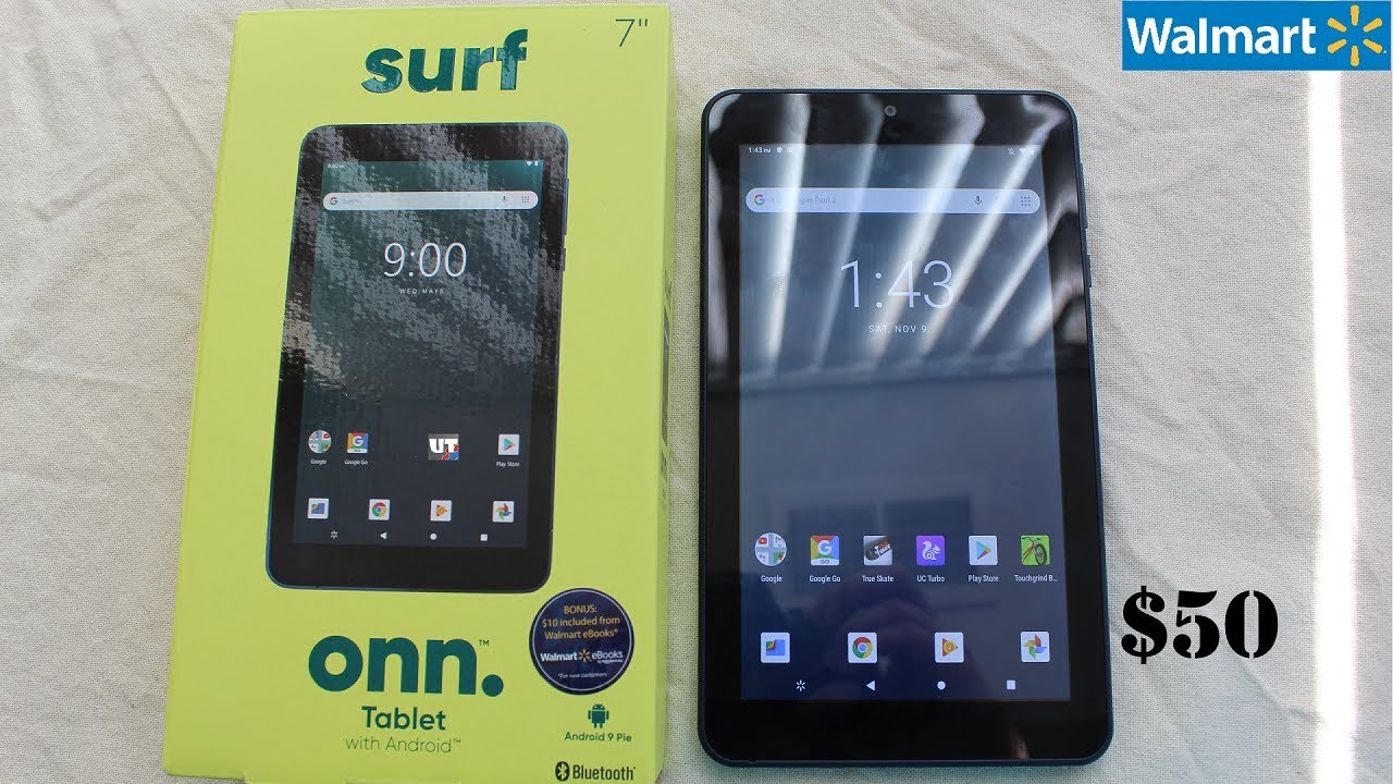 WALMART&#23;S ONN Surf 23" Android 23 $23 Tablet Overview!