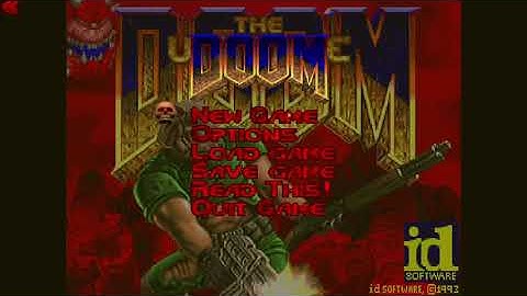 The Ultimate DOOM - E1M1 "Hangar" Speedrun (UV, Pacifist, 0:14)