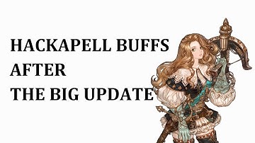 Hackapell Buffs After The Big Update ∣ Tree of Savior