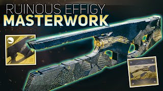 Ruinous Effigy Masterwork Review (New Trace Rifle is Nasty) | Destiny 2 Season of Arrivals