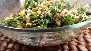 Life changing Southwestern Cottage Cheese Salad - Vegan Recipes | Vegan diet