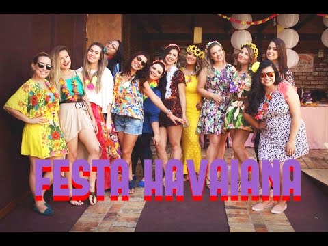 looks para festa havaiana feminino