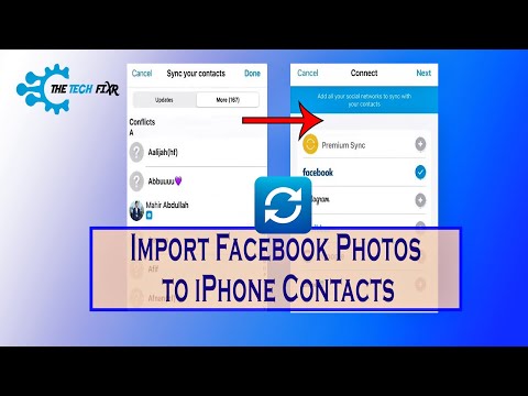 How can You Import Facebook Photos to iPhone Contacts? Solved!