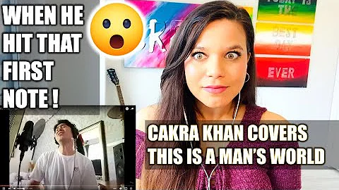 CAKRA KHAN REACTION - THIS IS A MAN'S WORLD | Music Reaction Videos