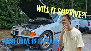 WILL MY $800 M3 DRIVE ON THE ROAD AFTER SITTING FOR 13 YEARS!
